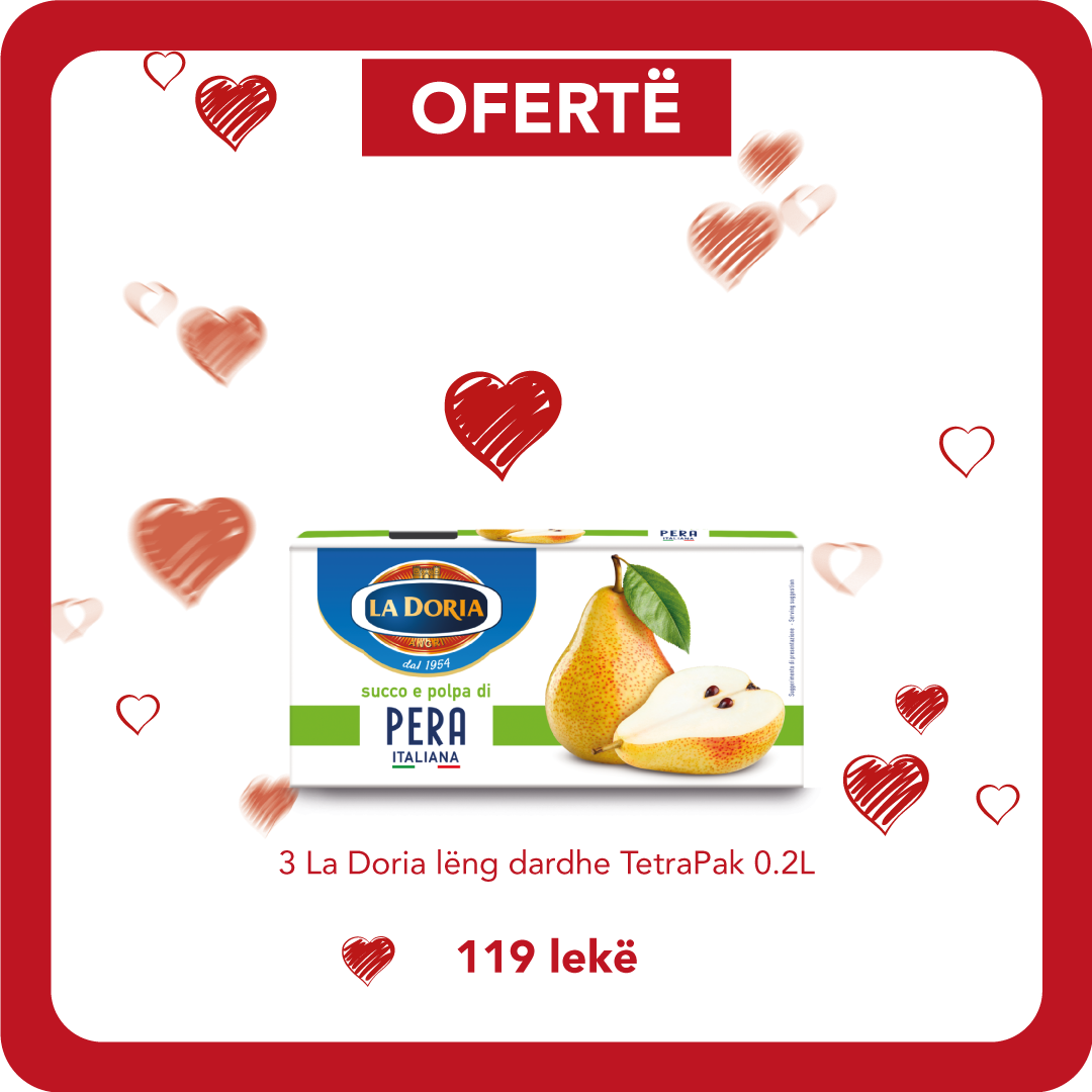 La Doria Leng Dardhe Tetrapak 0.2L - 1 (3 cope)