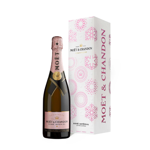 Kuti dhuratash 0,75L Moet & Chandon Rose Imperial EOY 2022