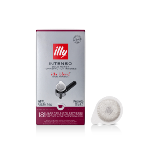 illy Intenso Single Serve E.S.E Pods - 18 Pods