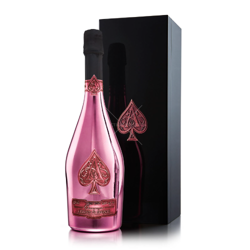 Armand De Brignac Brut Rose 0.75L Wooden Gift Box