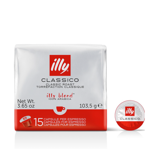 illy MPS Classico Coffee Capsules 15pcs