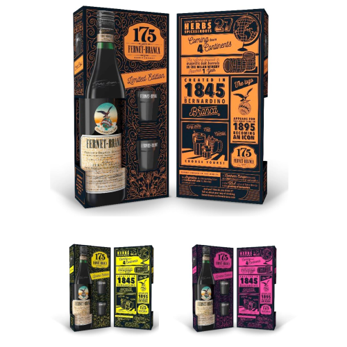 Kuti dhuratash Branca Fernet 2 Shot 0.7L