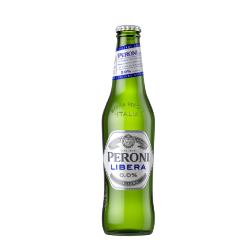 Peroni Nastro Azzurro Libera Birrë Joalkoolike Shishe 0.33L