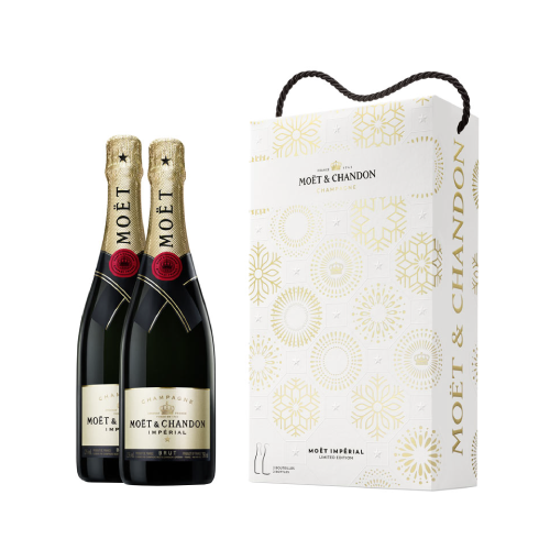 Kuti dhuratë Moet & Chandon Brut Imperial Shampanjë Eoy 2022 1 0,75L