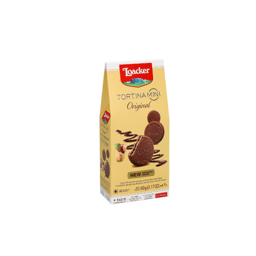 Loacker Biskote Mini Tortina Paketim 90Gr