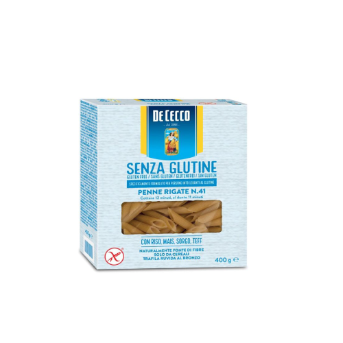 De Cecco Pasta Penne Rigate Nr. 41 Pa Gluten Paketim 400Gr