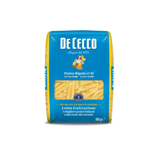 De Cecco Pasta Penne Rigate Paketim 500Gr