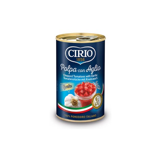Cirio Salcë Tul Domatesh me Hudhër Kanaçe 400Gr
