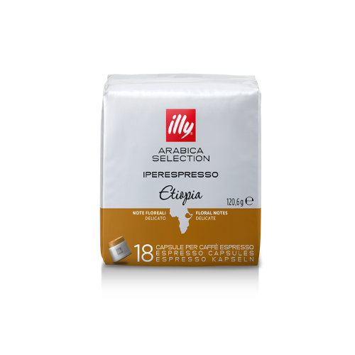 illy Iperespresso Home Caps Arabica Selection Etiopia Cluster 12X18