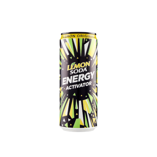 Lemon Soda Energy Drink Origjinal Kanaçe 0.33L