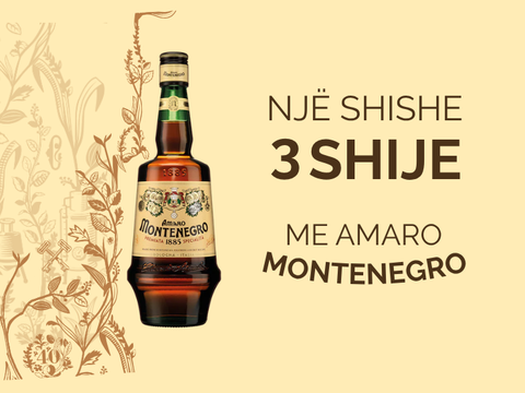 Nje shishe, tre shije – Amaro Montenegro.