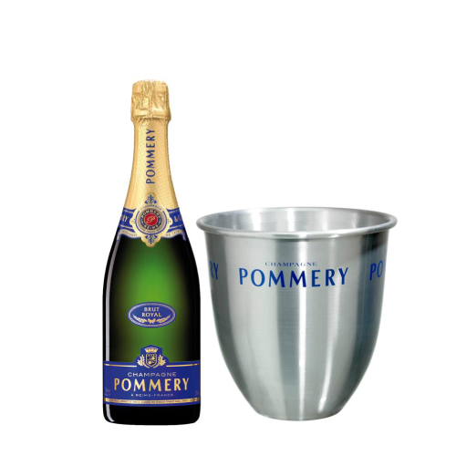 Pommery Shampanjë - 0.75L Gift Box me Kovë