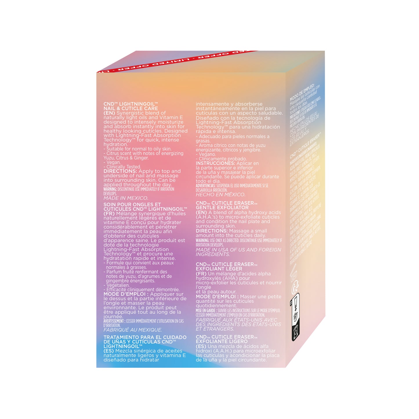 CND CUTICLE COUPLE KIT FULL