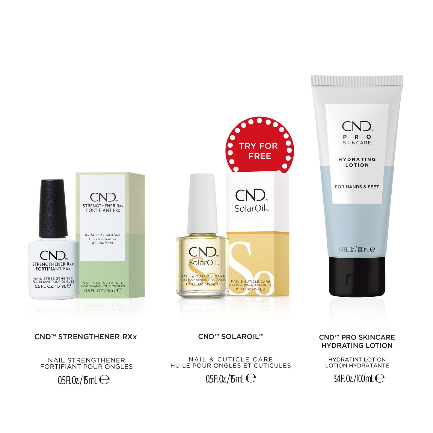 CND GLOW AND REPAIR KIT FULL