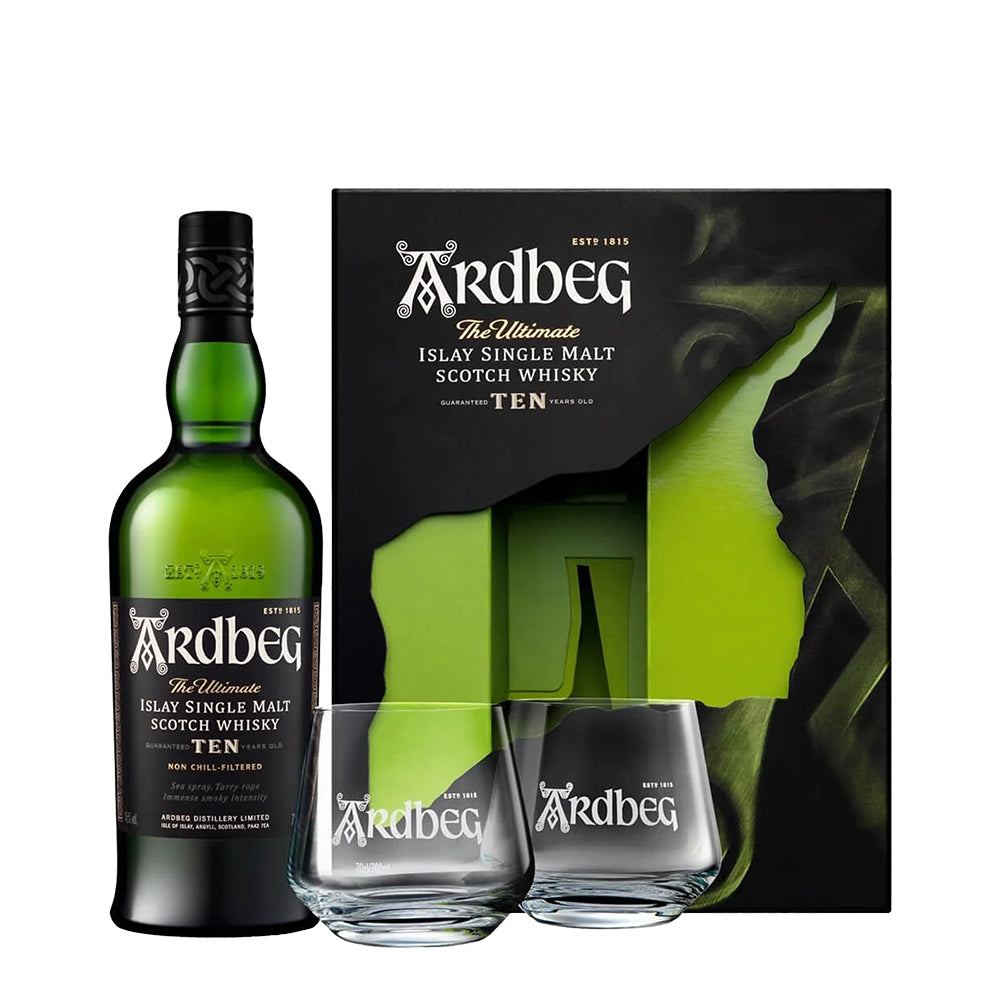 Ardbeg Scotch Whisky 10 Vjecar 0.7l Gift Box Me 2 Gota 46%