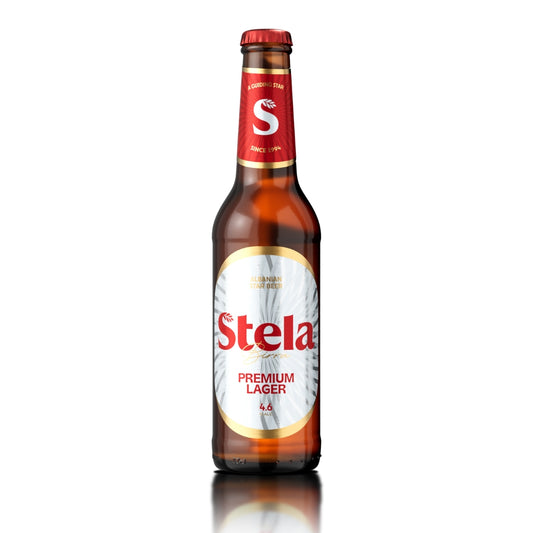 Stela Birre Lager Shishe 0.33L 4.6%