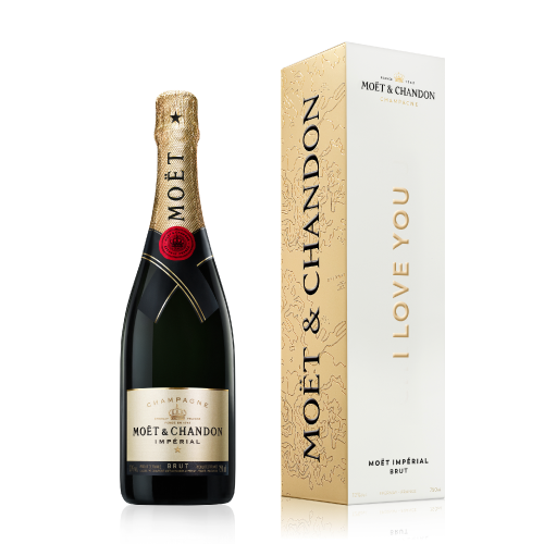 Moet & Chandon Imperial Brut Gift Box I love You 0.75L