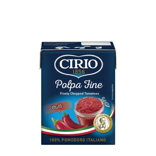 Cirio Polpa Domate Te Prera Te Imta Me Spec 390gr