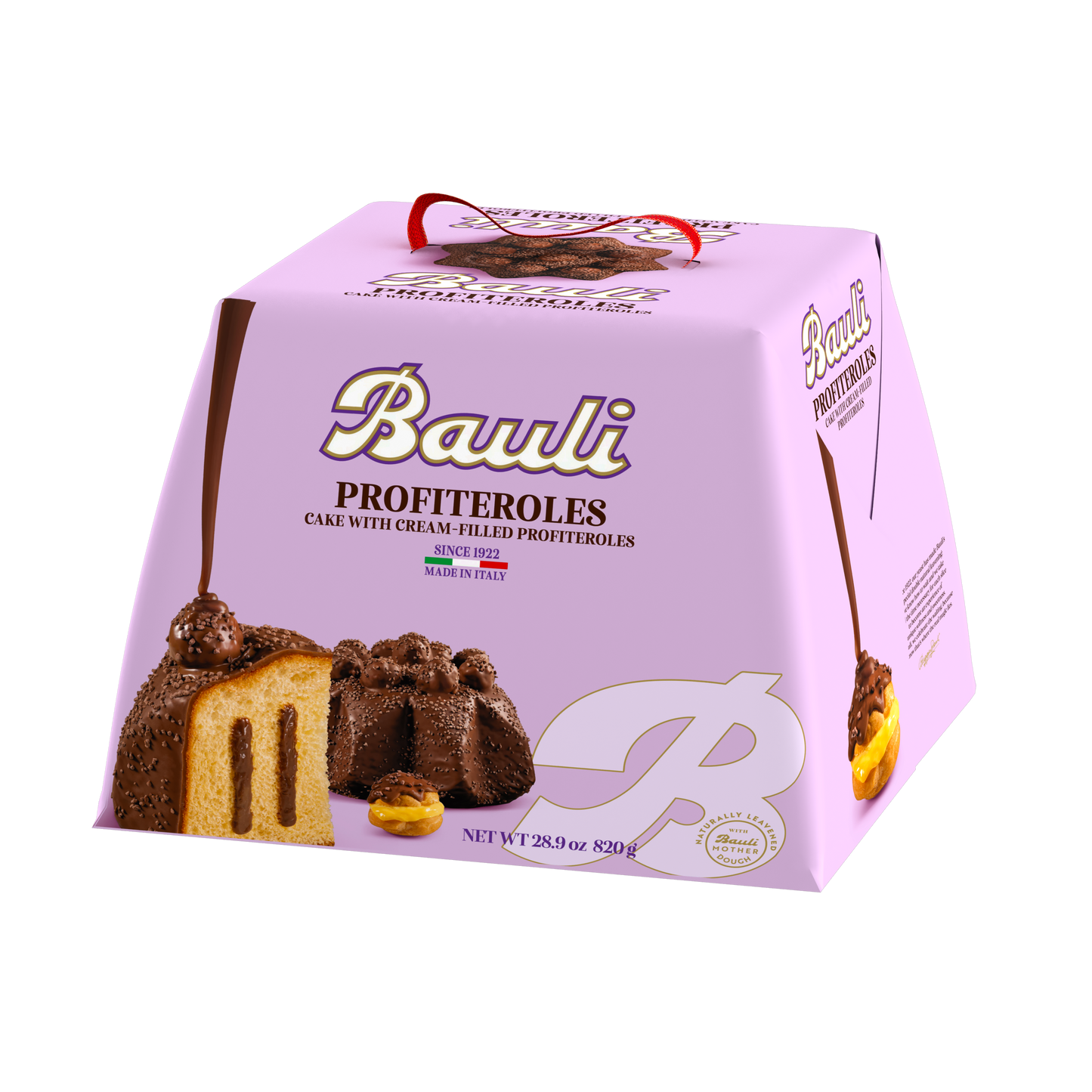 Bauli Panettone Profiterol Kuti 820Gr