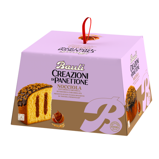 Bauli Panettone me Lajthi Piemonte Kuti 750gr