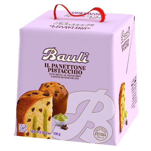 Bauli Panettone Pistak Kuti 750Gr