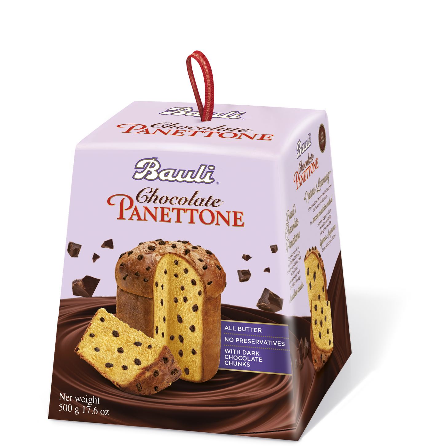 Bauli Panettone Me Copeza Cokollate Kuti 500gr