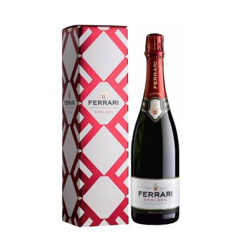 Verë e Gazuar Ferrari Demi-Sec 0.75L, 12.5%