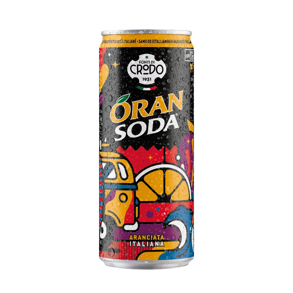 Crodo Oran Soda Can 0.33L – Mapo City