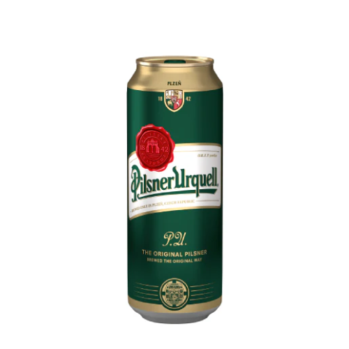 Pilsner Urquell Birrë Kanaçe 0.5L