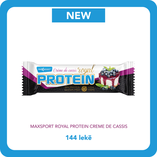 MaxSport Royal Protein -  Çokollatë Proteinike Crème de Cassis 60gr