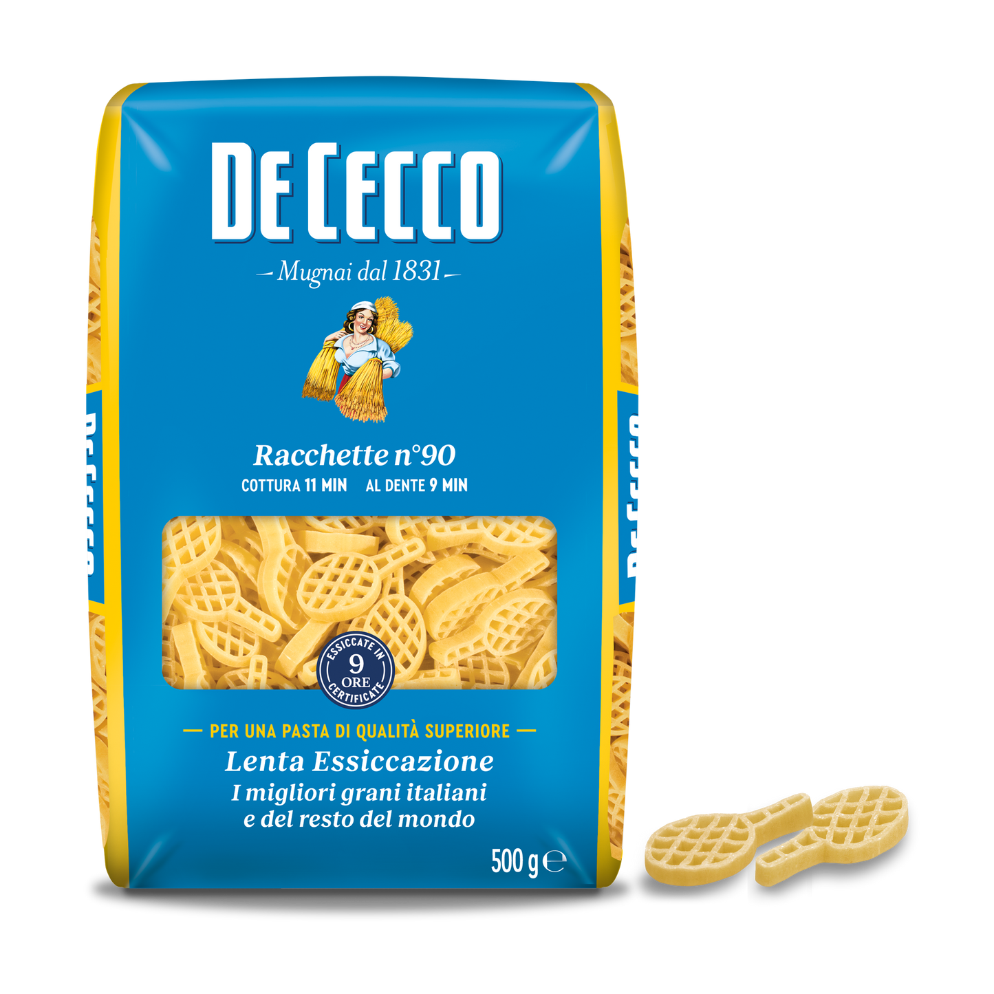 De Cecco Pasta Racchete 0.5Kg Konf 24Pc