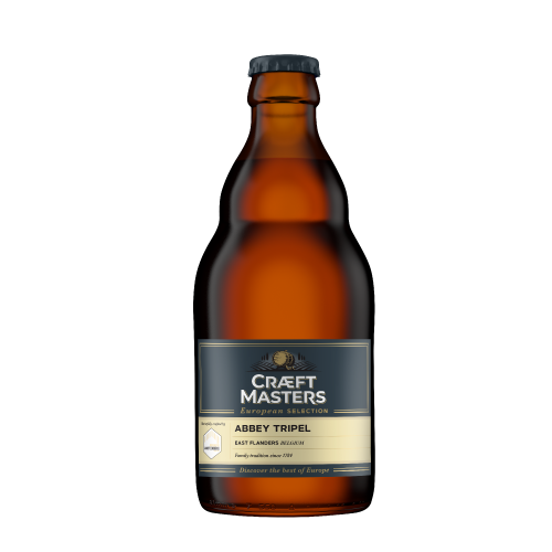 Cræft Masters Abbey Tripel Birrë Bjonde Shishe 0.33L