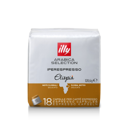 illy Iperespresso Home Caps Arabica Selection Etiopia Cluster 12X18