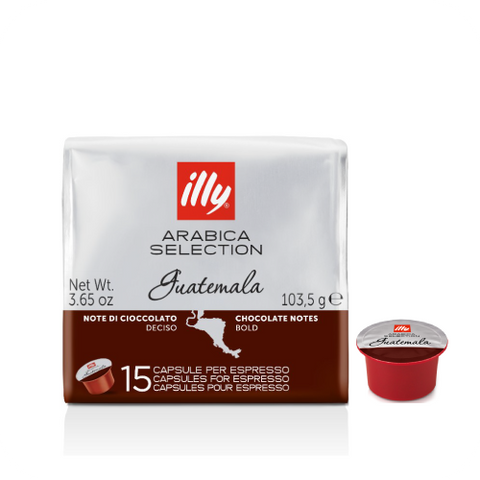 Illy Espresso Mitaca Guatemala Mps 90 Capsules (1 Pack = 15 Pcs)