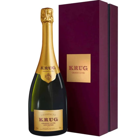 Shampanjë Krug Grande Cuvée 170 Edition 0.75L, 12.5% (Kuti Dhuratë)