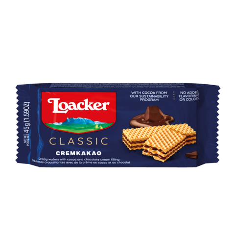 Loacker Vafer Klasik KremKakao 90Gr