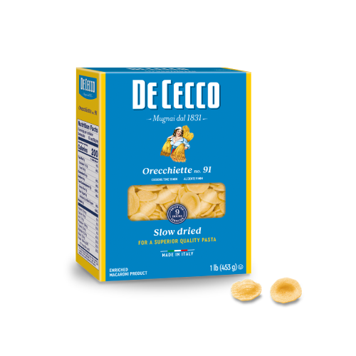 De Cecco Pasta Orecchiette Nr.91 Paketim 453Gr