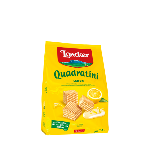 Locker Vafer Quadratini Limon Paketim 125Gr