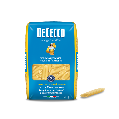 De Cecco Pasta Penne Rigate Paketim 500Gr