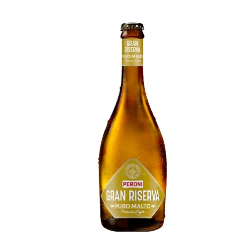 Peroni Gran Riserva Birrë Puro Malto Shishe 0.5L