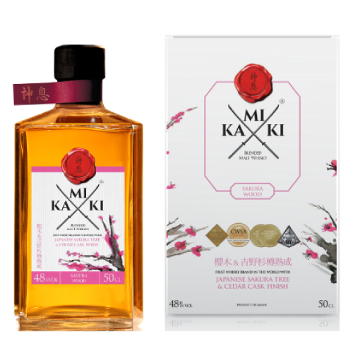 Kuti Dhuratash Kamiki Sakura Wood Whisky 0.5L