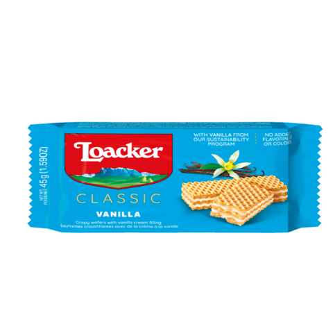 Loacker Vafer Klasik Vanilje 90Gr