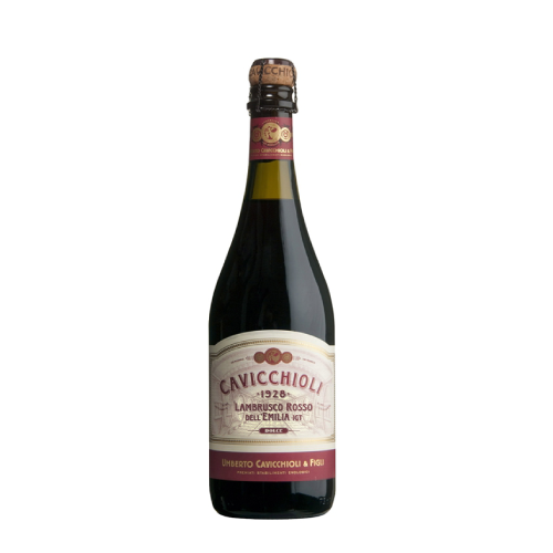 Cavicchioli Lambrusco Dell'Emilia Frizzante Dolce Rosso 0.75L