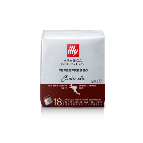 illy Iperespresso Home Caps Arabica Selection Guatemala Cluster 12X18
