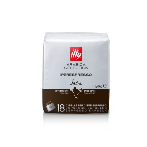 illy Iperespresso Home Caps Arabica Selection India Cluster 12X18